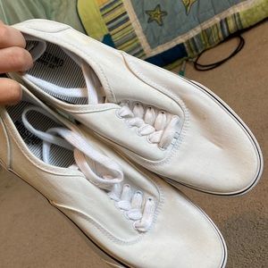 White casual shoes